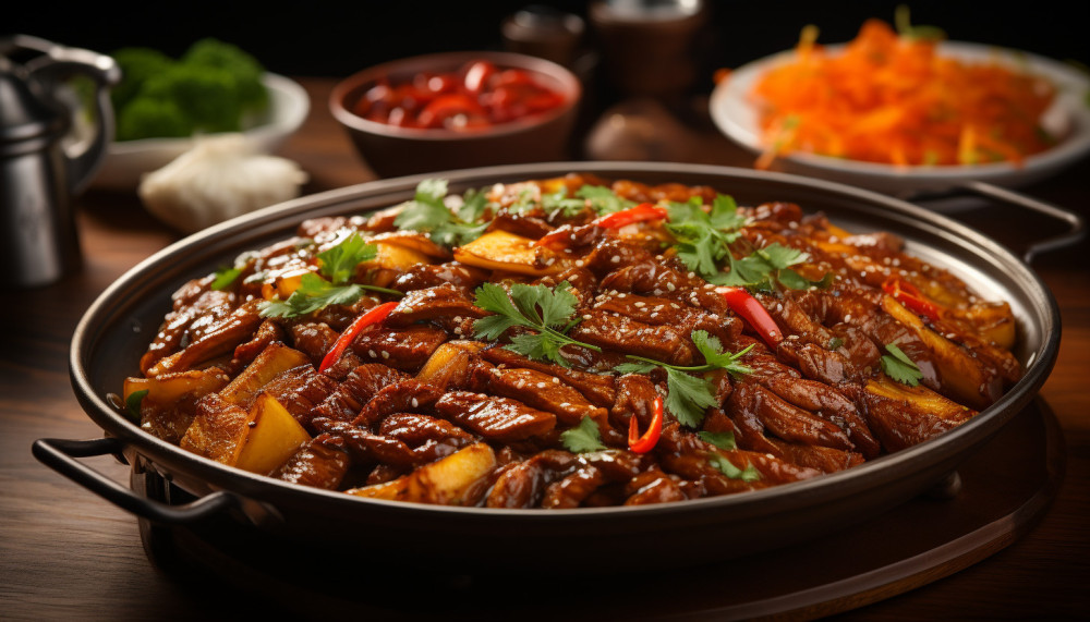 Recette chinoise : boeuf sauté aux oignons